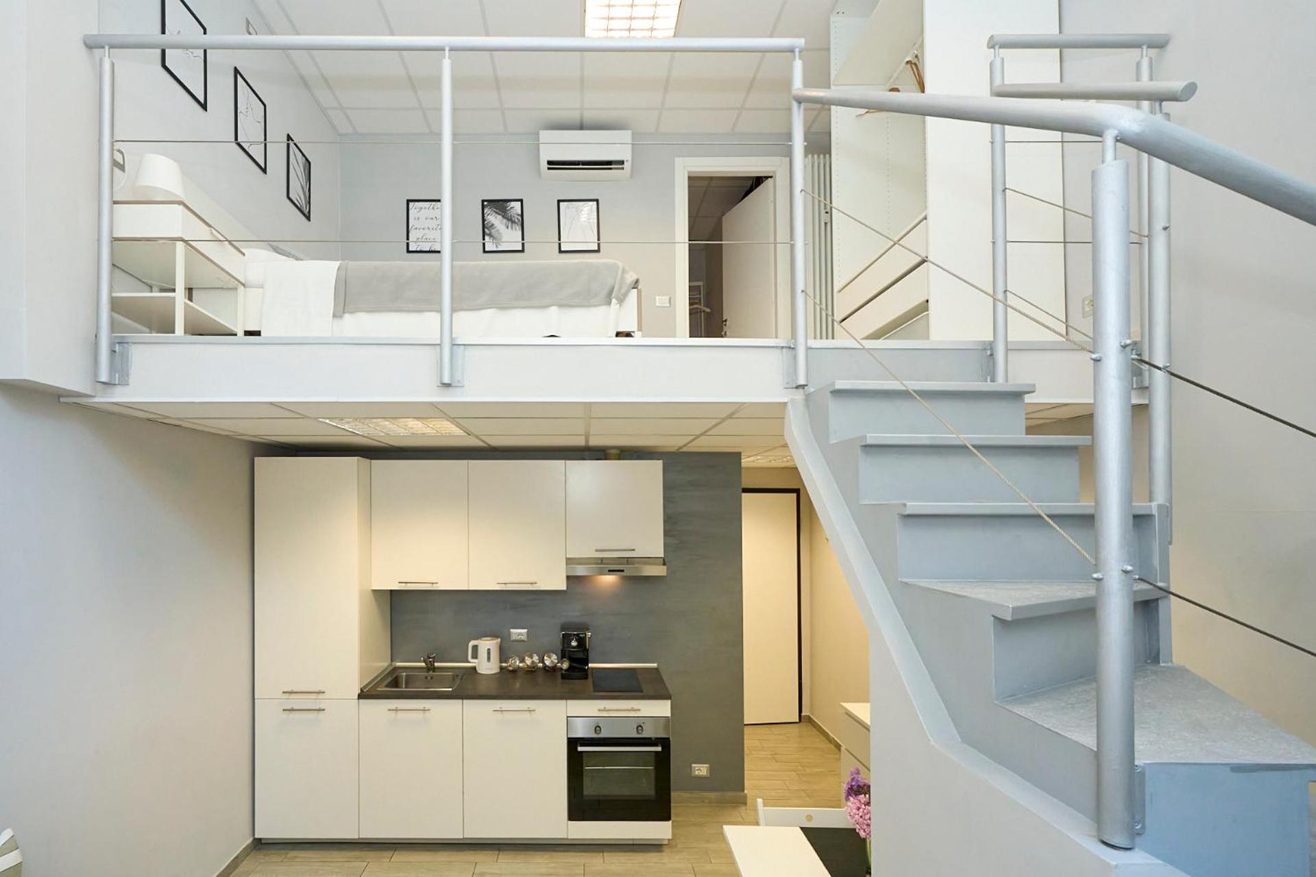 Appartement Design White Loft - Ac Wifi 10 Minutes From Duomo Milaan